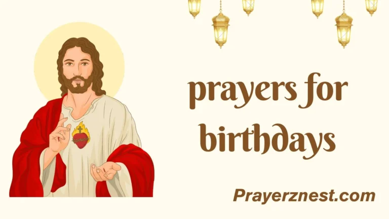 prayers for birthdays