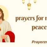 prayers for mental peace
